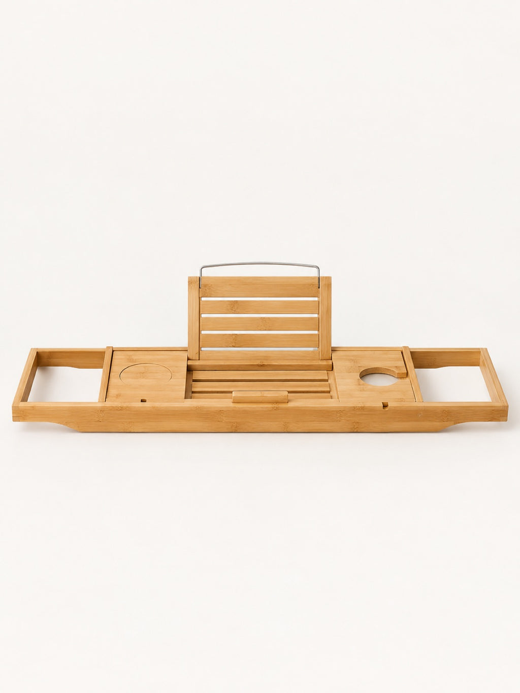 Bamboo Bathtub Caddy Tray - Miraclli