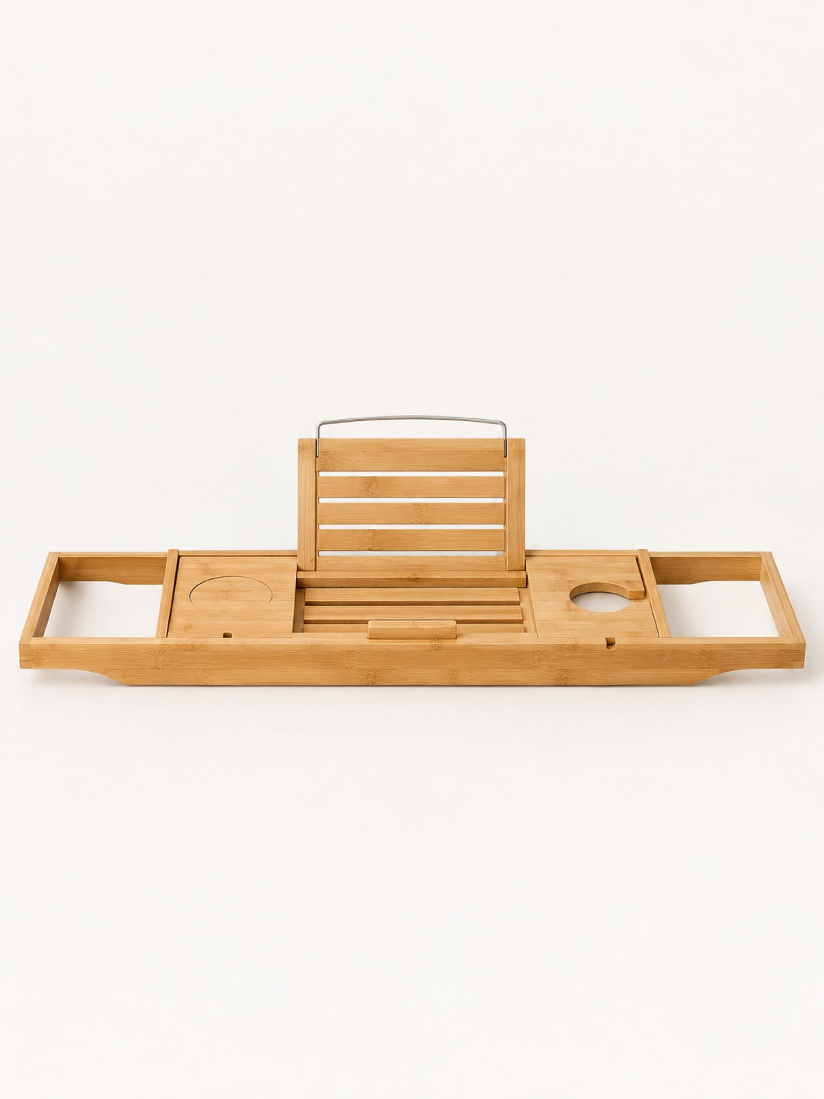 Bamboo Bathtub Caddy Tray - Miraclli