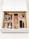 Clear Acrylic Makeup Drawer Organizer Set, 6-Piece - Miraclli