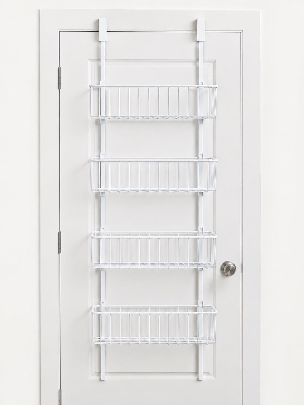 Over-the-Door Bathroom Organizer, 4-Tier - Miraclli
